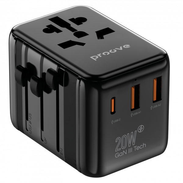 00-600x600-1-1 Proove 20W Universal Travel adapter (2C1A) - Image 1