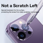 BASEUS Full Frame Camera Lense  Protector For Iphone  16 16 PLus 2Pcs Crystal Series  P6001206B201-01 - Image 7