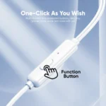 VIDVIE HS684T  In-Ear Type-C Wired Earphone Super BASS Crystal Clear Sound White For Iphone 15 16 17 Samsung Google Pixel Oneplus  - 3 Months Warranty - Image 2