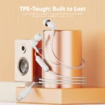 VIDVIE HS684T  In-Ear Type-C Wired Earphone Super BASS Crystal Clear Sound White For Iphone 15 16 17 Samsung Google Pixel Oneplus  - 3 Months Warranty - Image 6