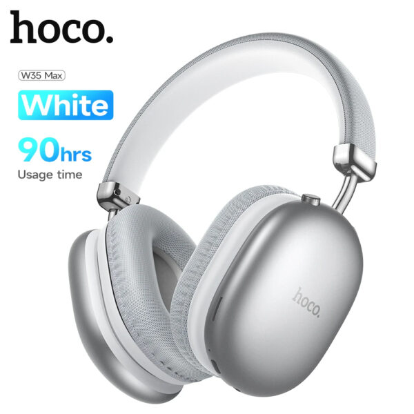 2-1-600x600-1 Hoco Headphone W35 MAX ANC Bluetooth Headset Super Bass Crystal Clear Sound - Image 1