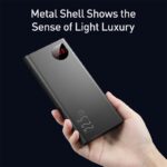 Baseus Adaman Metal Digital Display Quick Charge Power Bank 10000mAh 22.5W 2021 Editon Black PPAD000001 - Image 7