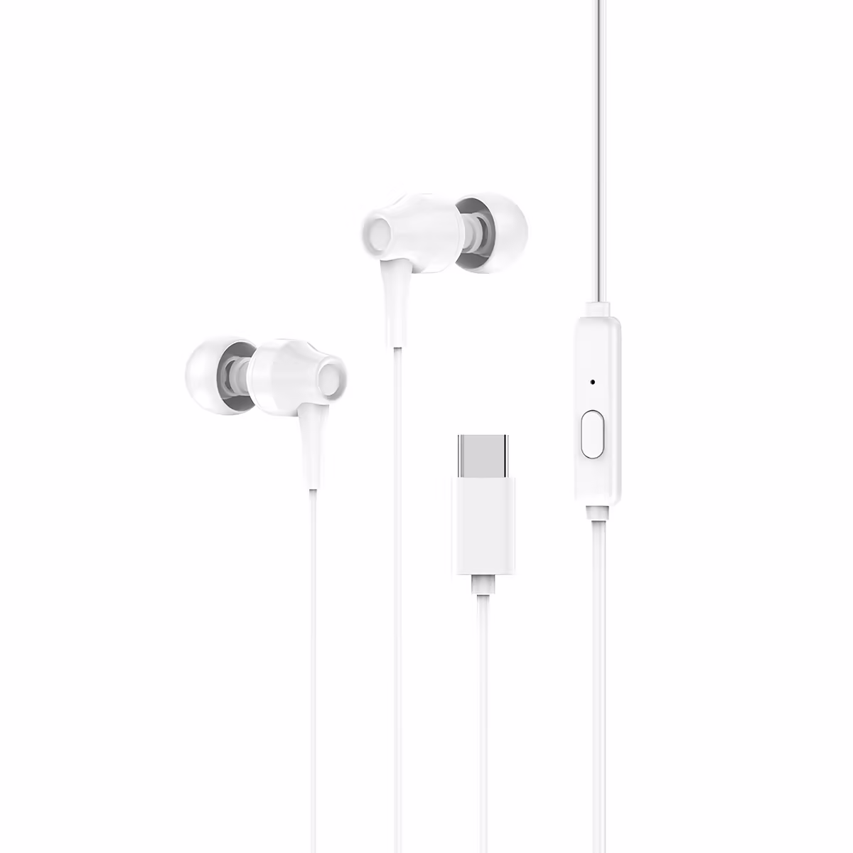 67f33f03672fb VIDVIE HS684T In-Ear Type-C Wired Earphone Super BASS Crystal Clear Sound White For Iphone 15 16 17 Samsung Google Pixel Oneplus - 3 Months Warranty - Image 1