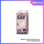 Remax 30W GaN Charger With Type-c to Type-c Cable For IPhone Pixel samsung Rp-u71 Black - Image 3