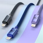Baseus Crystal Shine Series 2.4A Fast Charging USB to Lightning Data Cable  1.2m Black CAJY000001 - Image 6