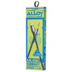 REMAX 1.2m Type-C to 3.5mm Audio Adapter Cable Aluminum Alloy Braided Cord - Image 3