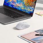 Baseus F02 Ergonomic Wireless Mouse Moon Black B01055505111-01 - Image 4