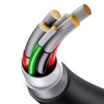 Baseus Cable Supervooc 65W Superior Series Fast Charging Data Cable USB to Type-C Black 1M - Image 2