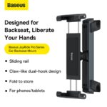 Baseus Car Holder For JoyRide Pro Backseat Car Mount Black SUTQ000001
