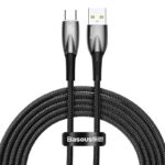 Baseus Cable PD Charging 100W Glimmer Series Fast Charging Data Cable USB to Type-C 100W 2m Black CADH000501 - Image 3