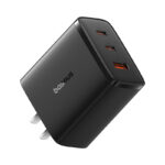 Baseus Cube Pro Fast Charger 2Type-c U 65W PD CN Cluster Black For Macbook Samsung Iphone Pixel  P10152300111-00 - Image 2