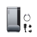 Baseus Hub 17 In 1 UnionJoy 17-Port Triple-Display Docking Station Space Grey B00532304811-00 - Image 4