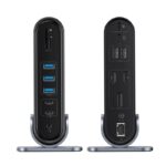 Baseus Hub 17 In 1 UnionJoy 17-Port Triple-Display Docking Station Space Grey B00532304811-00 - Image 2