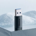 Baseus Ingenuity Series Mini OTG Adaptor USB 3.1 to Type-C Black ZJJQ000103 - Image 2