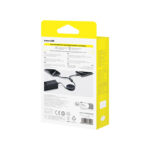 Baseus PD Cable Bright Mirror Series Type-c to Dual Type-c 100w Retractable Fast charging Data Cable 1M P10318602111-00 - Image 2