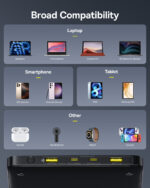 Baseus Power Bank H1 Slim 100W 20000mAh Power Bank For Laptop Macbook Iphone Samsung  P10021604123-00 - Image 2