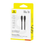Baseus Silky Series Fast Charging Cable Type-c to Type-C 100W 2m Cluster Black P10377704113-01 - Image 3
