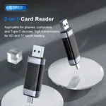 ORICO Card Reader 2in1 SD Tf USB 3.0 USB-A & Type-C CD2D-AC3