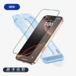 Kuzoom Iphone 15 Pro Max Screen Protector privacy QC40909 Full Edge Glass - Image 2
