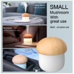Jisulife JM02 Mushroom LED Humidifier 250Ml White - 3 Months Replacement Warranty - Image 2