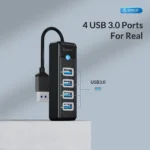 Orico Hub 4in1 USB-A To 4x USB3.0 4-Port Hub PW4U-U3-18  1.8m black