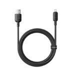 Baseus Cable For Iphone  Silky Series Fast Charging Cable USB to Lightning  2.4A 1m Cluster Black P10377702113-00 - Image 5