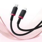 Baseus Cable For Iphone PD 20W Dura Series Fast Charging Cable Type-C to Lightning 1m Red+Black P10377800U01-01 - Image 3