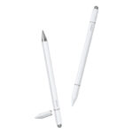 Baseus Universal Stylus For IPAD TAB Android Smooth Writing III 3-in-1 Passive StylusNon-magnetic Version Moon White P80080804213-00 - Image 2