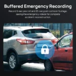 70mai  Dash Cam A510 4G Dual Channel Dash Camera front & back Set - 1 Year Replacement Warranty - Image 5