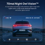 70mai  Dash Cam A510 4G Dual Channel Dash Camera front & back Set - 1 Year Replacement Warranty - Image 7