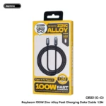 Remax CB22  100w zinc alloy fast charging data cable 1.2m - Image 3