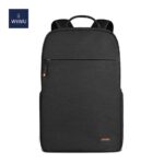 WiWU Pilot Black Backpack For 14 Inch 15.6 inch Laptop Macbook  DSLR Camera - Image 4